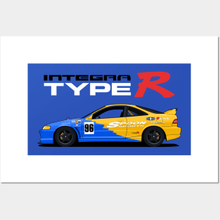 Integra Type R Spoon Sports Posters and Art